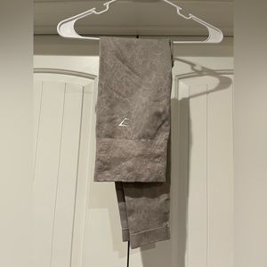 Gymshark Adapt Animal Seamless Leggings Butterfly Light Grey Medium